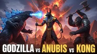 When Gods Collide: Godzilla vs Anubis vs Kong Guardian