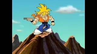 Numbuh 4ku's battle with Dragon Ball Super Opening 1