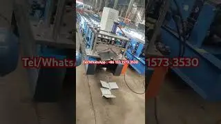 Metal roofing ridge cap roll forming machine