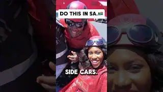 You've got to try this in South Africa #SideCar #AdventureAwaits #Tourism