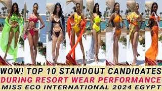 PAK! TOP 10 STANDOUT CANDIDATES BEST IN RESORT WEAR PERFORMANCE MISS ECO INTERNATIONAL 2024