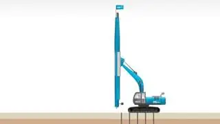 Prefabricated Vertical Drain Installation animation