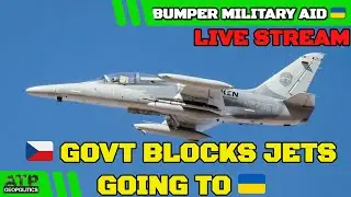 Ukraine War 🔴 LIVE STREAM: Military Aid News - 🇨🇿 Jets Blocked, 🇫🇷 Intel, 🇫🇮 Package, Energy