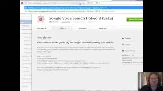 Install google voice search plugin on chrome