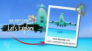 KLM Boeing 747 Final Landing/Takeoff - St. Martin Farewell! We Are! SXM: Making Memories
