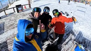 Ski Doc and Buckhouse Wax delivery top of Keystone ski area