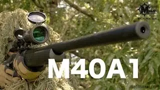 タナカ M40A1 AIR 最新ボルトアクションライフルをマック堺が 最速で　動画 レビューしてみた#49