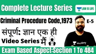 Sec 97 To 105 | E5 | Marathon Session On Complete Criminal Procedure Code 1973 | CrPC Lecture Series