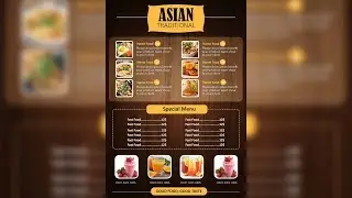 Hourn Sophal How to create poster Design Food menu template by Photoshop CC 2019