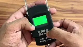 🔥Обзор электронных портативных цифровых весов для взвешивания багажа GLUN&reg; со светодиодным экрано...
