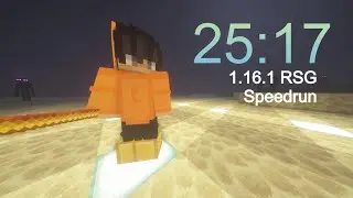 MINECRAFT PB SPEEDRUN IN 25 MINUTES [