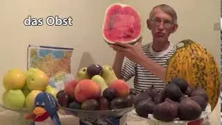 Словарный запас - das Obst (fruit) - фрукты