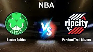Boston Celtics vs Portland Trail Blazers Live Score USA NBA