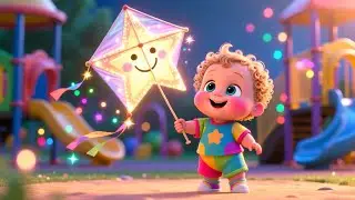 Kite Flying 123 ABC Joy 🪁🔤 Fun Learning Song for Kids | Numbers & Alphabet