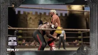 Dustin Rhodes vs George Steel. Castle Clash. WWE 2K23