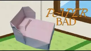 How to make Origami Bed & Bedding / DIY school project / Easy Origami Bed /Paper Crafts For School