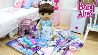 MATERIAL ESCOLAR 2020 DA BABY ALIVE NICOLE