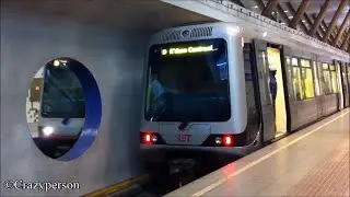 RET Metro Combi type B (met 5313) & type B op Wilhelminaplein Rotterdam (5334 met C Beurs)
