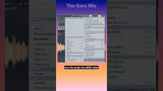 How To Get The Midi of an Audio File. | Fl Studio Tips #musicproduction