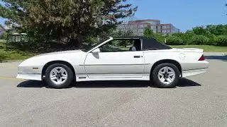 Cruise-ready 1989 Camaro RS Convertible For Sale | Blackdog Performance Cars