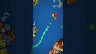 &lrm;🔥🤯Worms Zone io Big vs small snake fight #shorts #snake #game #wormszone #saampwalagame #ransanmoi