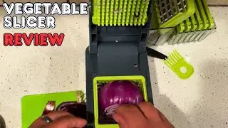 8 in 1 Vegetable Slicer & Dicer DEMO & REVIEW. Amazon Reviews