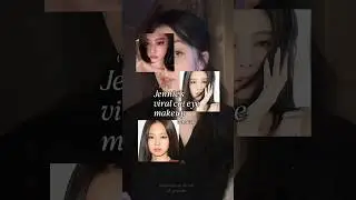 #JENNIE&rsquo;s cat eye makeup tutorial !! #blackpink #makeup #makeuptutorial #makeupinspo