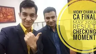 CA Final May 2018 result checking | Vicky Chawla