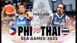 Сборная Филиппин по баскетболу (Gilas Pilipinas) против Таиланда | Баскетбольный матч Игр Юго-Вос...