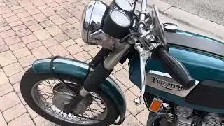 1969 Triumph Trident Walkaround
