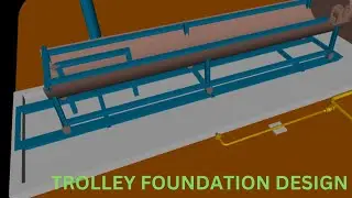 Pig Launcher/Receiver Trolley Foundation Design 01