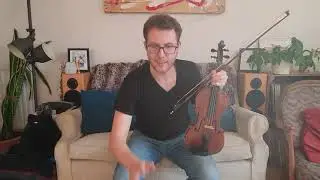 Klezmer Violin // Freygish Mode starting on D