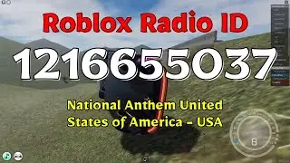 National Anthem United States Of America - USA Roblox Code