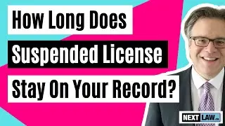 How long does a suspended license stay on your record in Ontario?