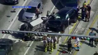 Driver Charged In Death Of Miami Police Motorman