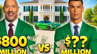 The Rock vs Cristiano Ronaldo &ndash; Who Is Richer in 2025? 💰🔥 Full Comparison