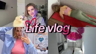 VLOG: РАСПАКОВКА К ВЕСНЕ 🌸// РЕМОНТ ПОД КЛЮЧ🪜🔨// ЗАРЯЖАЮ НА СПОРТ 🏋🏻&zwj;♀️