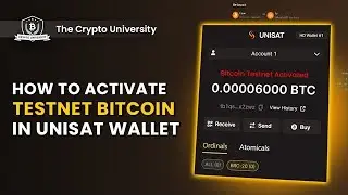 How To Activate Testnet Bitcoin In Unisat Wallet For Airdrops