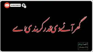 Jhinkan De Sakht Ala Na Dey || New Black Screen Status || Kawish Tamimi#views