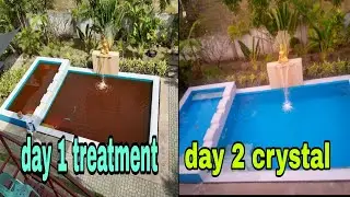 Pool treatment deepwel source crystal clear in 2days