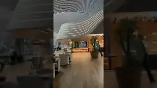 Tour of Turkish airlines business  lounge in Istanbul. Part 2 #shorts #businessclass #jetset #travel