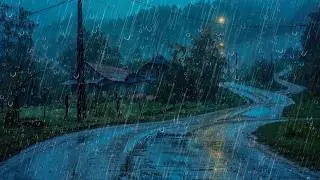 Sonido de Lluvia Relajante para Dormir - Lluvia y Truenos en Techo , Rain Sound for Sleeping #192