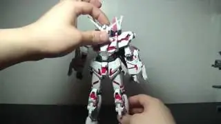 Master Grade Gundam Unicorn  MS Cage Review