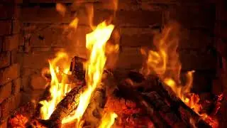 Relaxing Jazz Music for Insomnia Relief - Warm Fireplace Ambience & Soft Crackling Fire