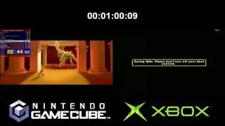 Curious George Loading Time Comparison (Full Run) GameCube VS Xbox