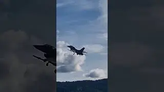 RDAF F16 Telemark airshow #radf #shorts #airshow &pound;#f16 #Danish