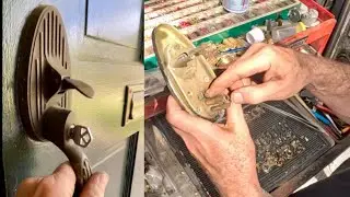 rekeying old (old old) Weiser Handleset with separate thumbturn