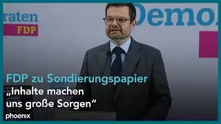 FDP: Parteipressekonferenz | Marco Buschmann & Christian D&uuml;rr + Einordnung Prof. Kronenberg | 10.03.