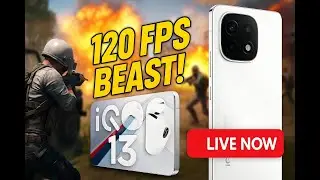 iQOO 13 5G LIVE Scrims BGMI 120 FPS ⚡