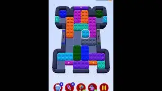 Color Block Jam level 499 #games #solution #gaming #solved #puzzle #gameplay #walkthrough #gamer